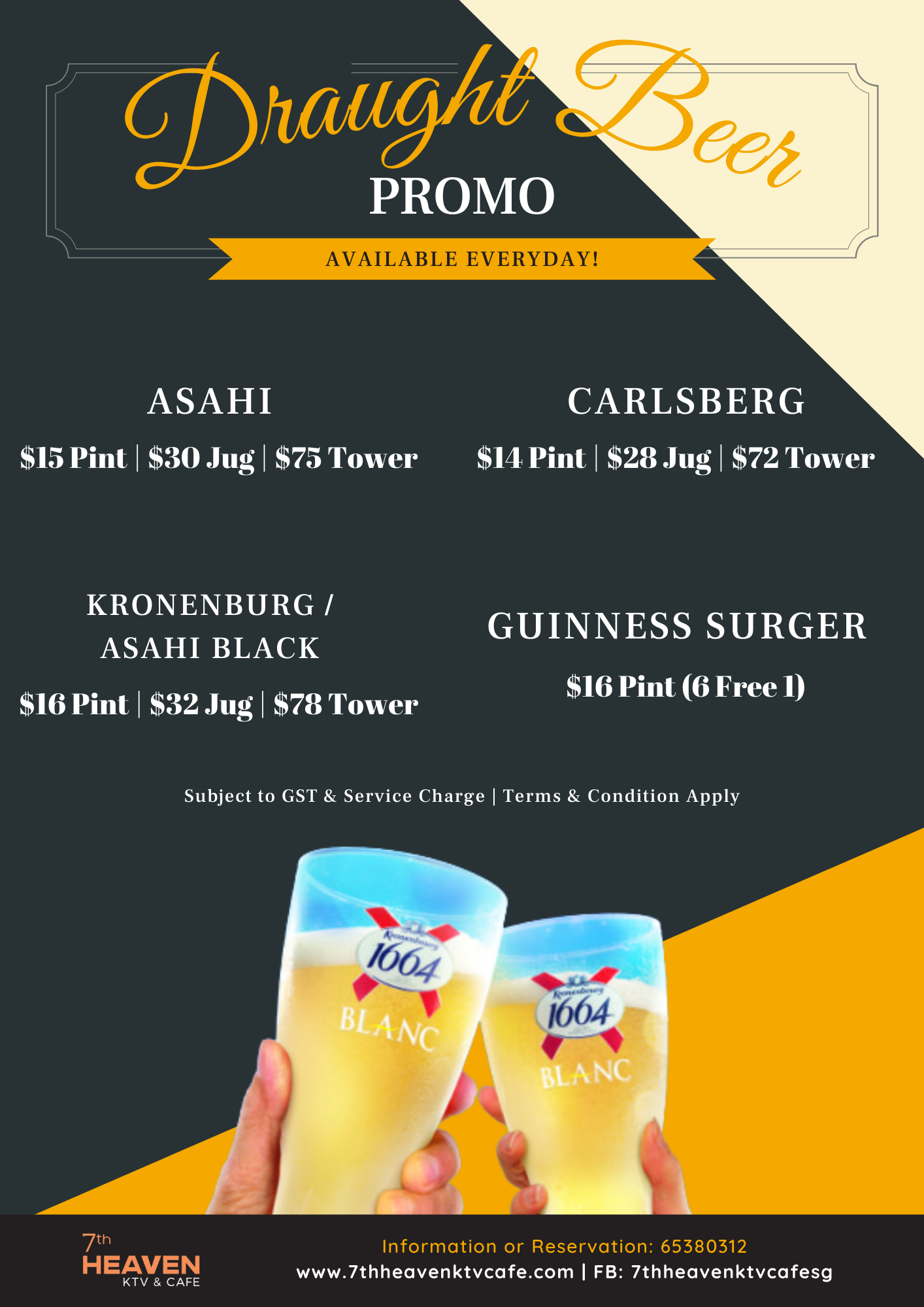 Draught Beer promo